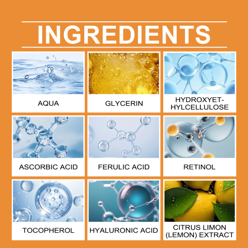 Vitamin C & Retinol Gesichtsessenz, leicht