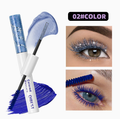 2-in-1 Mascara mit Farbschimmer und Matt-Finish, wasserfest