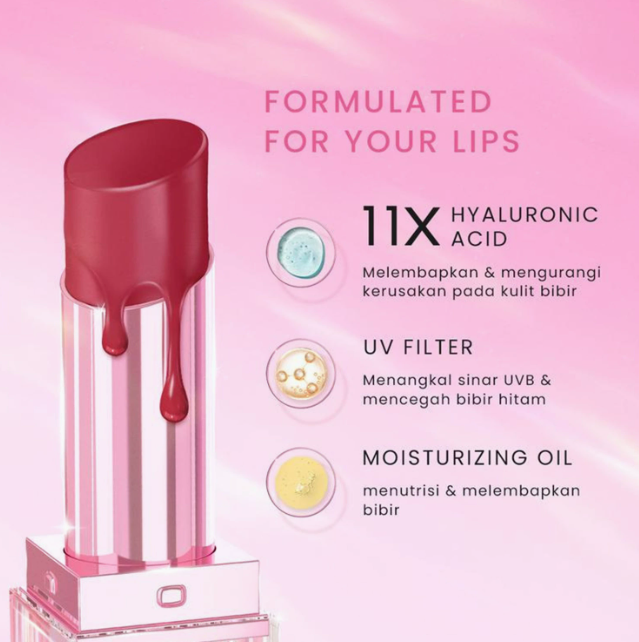 Perlglanz-Lippenstift, pflegend und stark pigmentiert