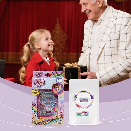 Perlenarmband-Geschenkbox für Kinder