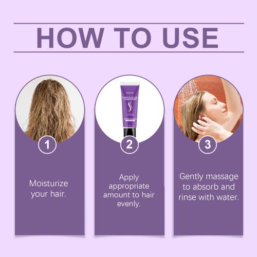 Silber-Conditioner für blondes und graues Haar