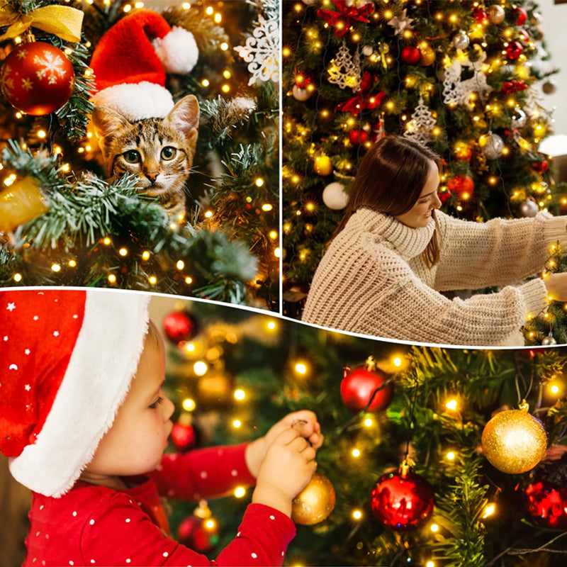 corlado | Weihnachtsbaum Wasserfalllichter mit Ring