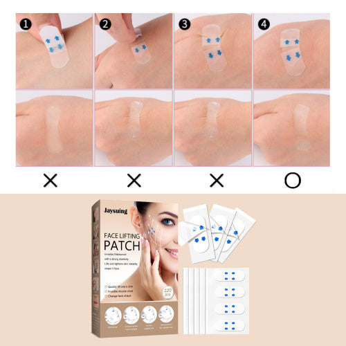Unsichtbares V-Line Face-Lift-Tape