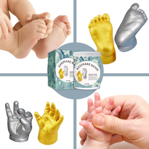 Baby Hand- und Fußabdruck-Set