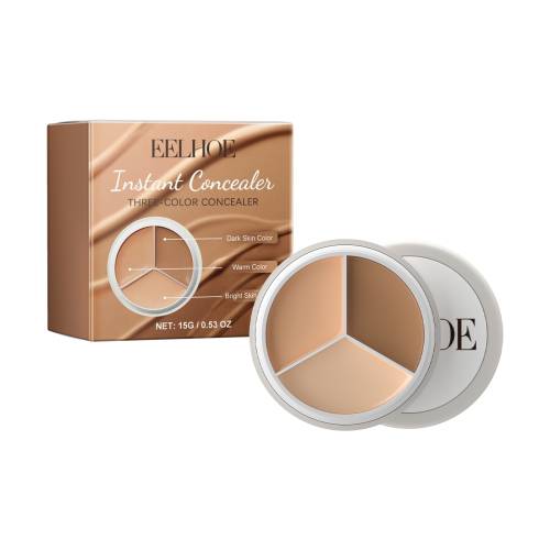 Dreifarbige Concealer-Palette