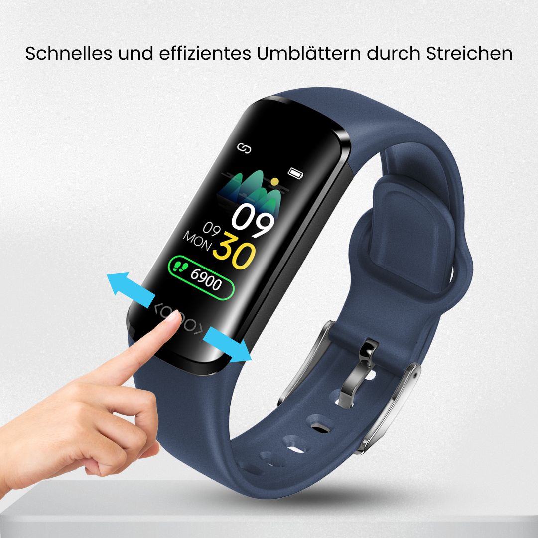 Healthtec Gesundheits-Smartwatch zur Überwachung vom Blutzucker