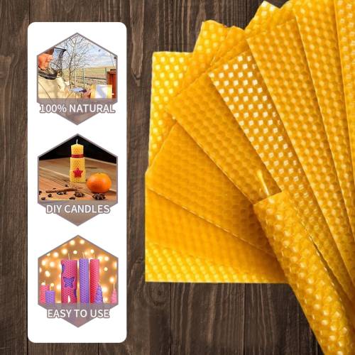 Bienenwachs-Waben-Platten für Kerzen