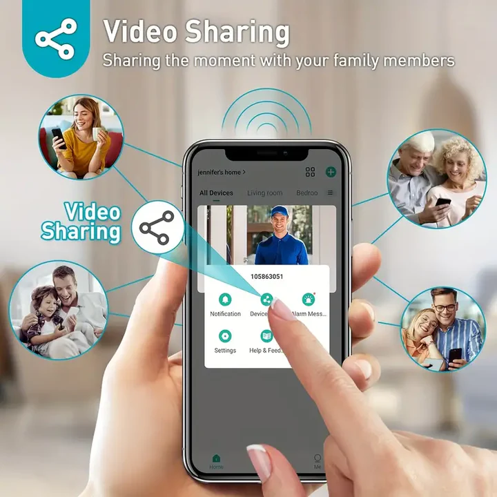 corlado | Kabellose Wi-Fi Video Türglocke