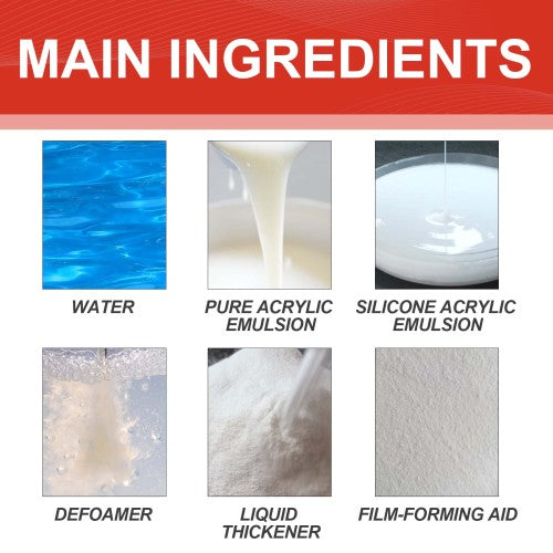 Transparente wasserfeste Beschichtung, 300 g Set