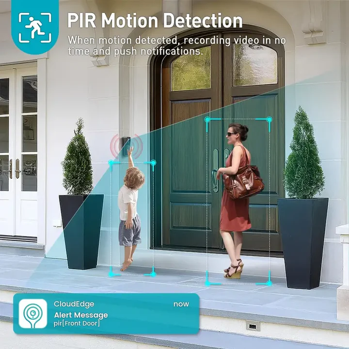 corlado | Kabellose Wi-Fi Video Türglocke