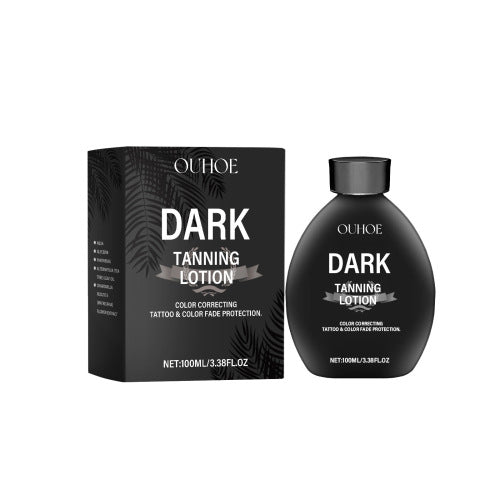 Dunkle Bronzing-Lotion für langanhaltenden Bräune-Look