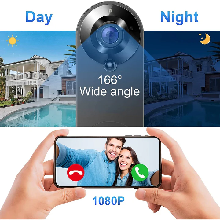 corlado | Kabellose Wi-Fi Video Türglocke