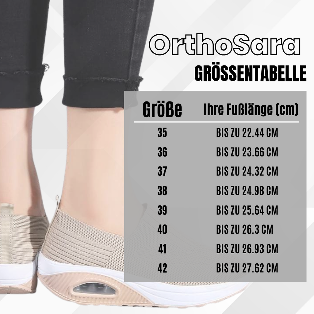 Orthopädische  & rutschfeste Schmerzlinderungs-Schuhe für Damen