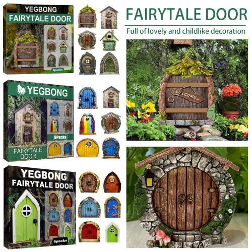 Miniatur Feentür für den Garten