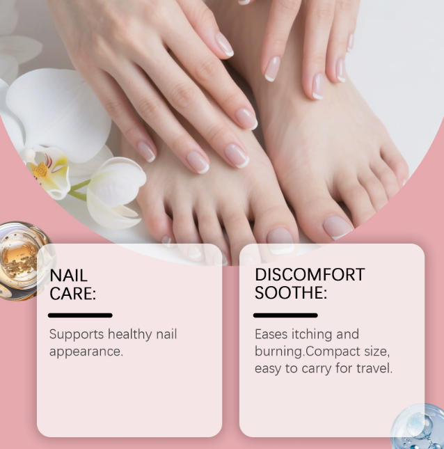 Nagelpflege für Hände und Füße, glänzendes Finish