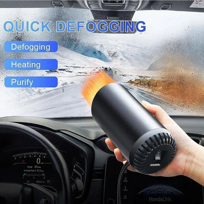 corlado | Schnelles Heizbecherform Auto Warmluftgebläse - Schnelles Heizen & Kühlen Einstellbar 360 Grad drehbar Plug and Use für Auto, SUV, Wohnmobil und Lastwagen