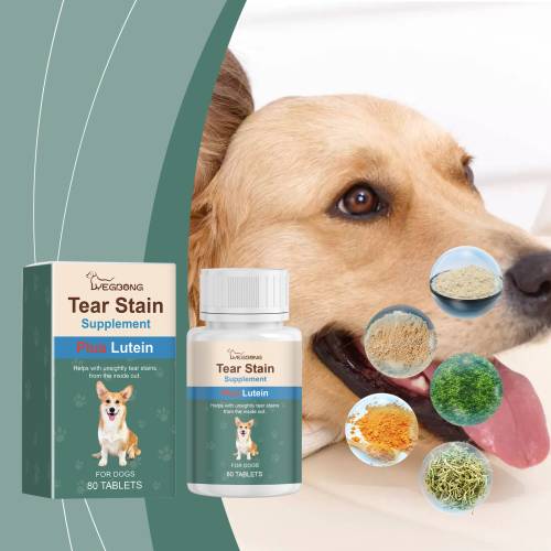 Tabletten für Hunde mit Tränenflecken