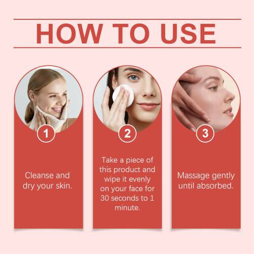 Salicylsäure Peeling-Pads fürs Gesicht