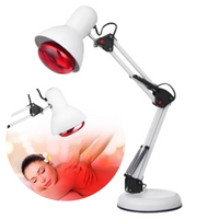 corlado | Rote Lichttherapie Lampe für die Haut - Infrarot-Wärme mit Stativ
