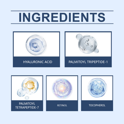 Straffendes Gesichtsserum für Männer mit Peptiden und Retinol