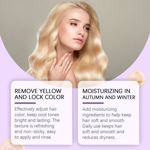 Silber-Conditioner für blondes und graues Haar