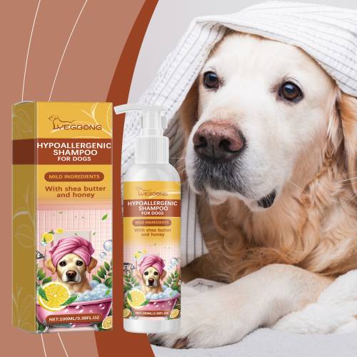 Sanftes Hundeshampoo