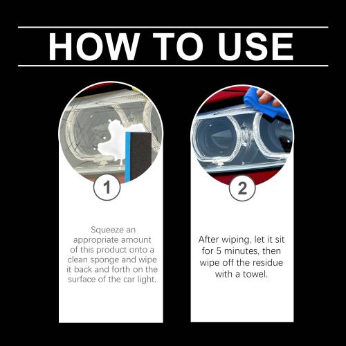 Scheinwerfer-Reparaturcreme mit Silikon