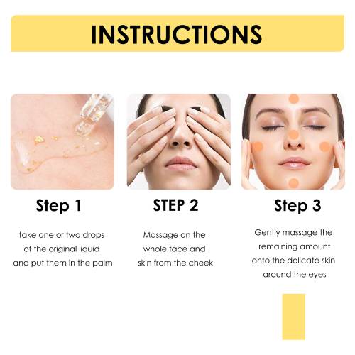 24K Gold Kollagen Serum mit Schneckenschleim