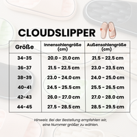 Cloudslipper - Orthopädische Slipper für maximalen Komfort