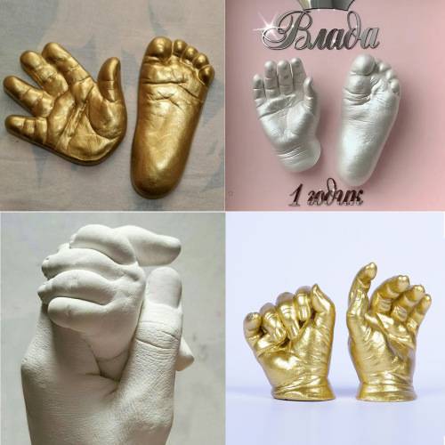 Baby Hand- und Fußabdruck-Set