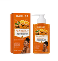 Kurkuma & Vitamin C Duschgel mit Peeling-Effekt, reichhaltiger Schaum