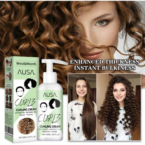 Locken-Elastin Stylingcreme mit Keratin