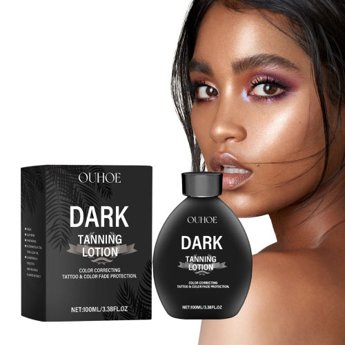 Dunkle Bronzing-Lotion für langanhaltenden Bräune-Look