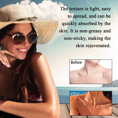 Dunkle Bronzing-Lotion für langanhaltenden Bräune-Look