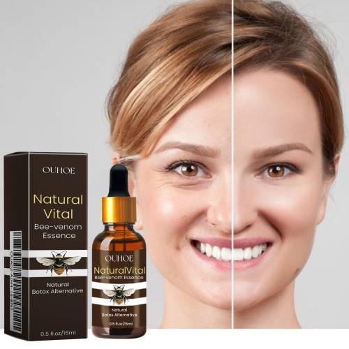 Bienengift Gesichtsserum für ein glatteres Hautbild