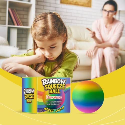 Regenbogen Knautschball