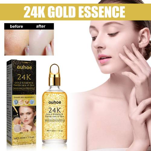 24K Gold Gesichtsessenz, feuchtigkeitsspendend, 30 ml