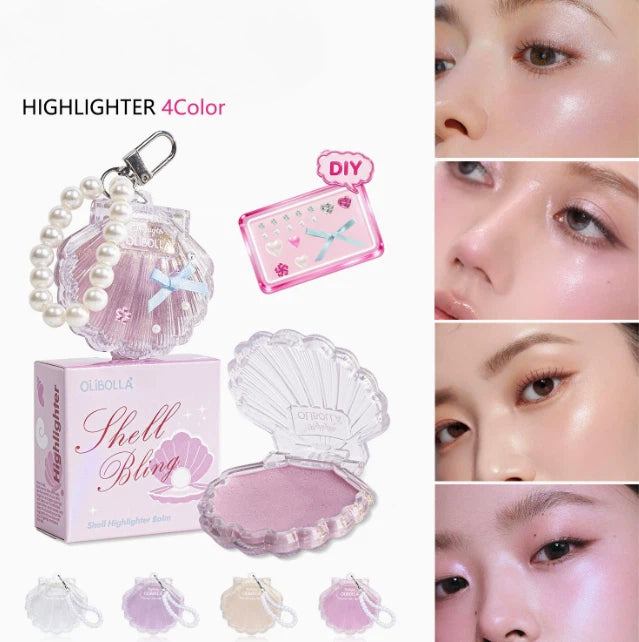 Highlighter-Stick mit Perlschimmer für einen strahlenden Glow