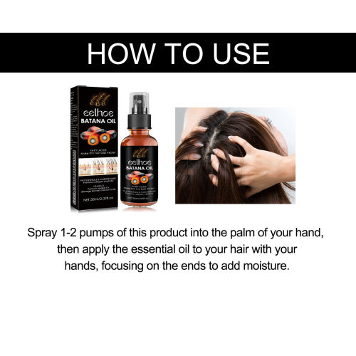 Batana Haarspray, feuchtigkeitsspendend
