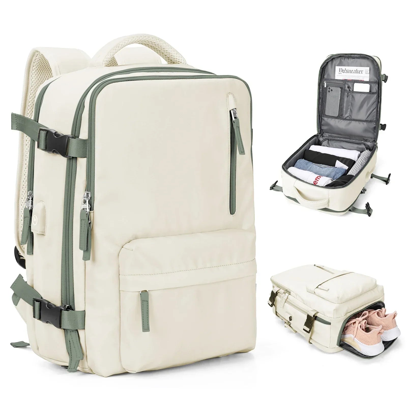 corlado | Großer Kapazität Geschäftsreise-Rucksack