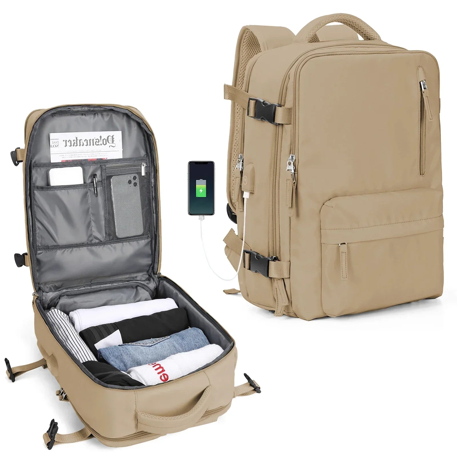 corlado | Großer Kapazität Geschäftsreise-Rucksack