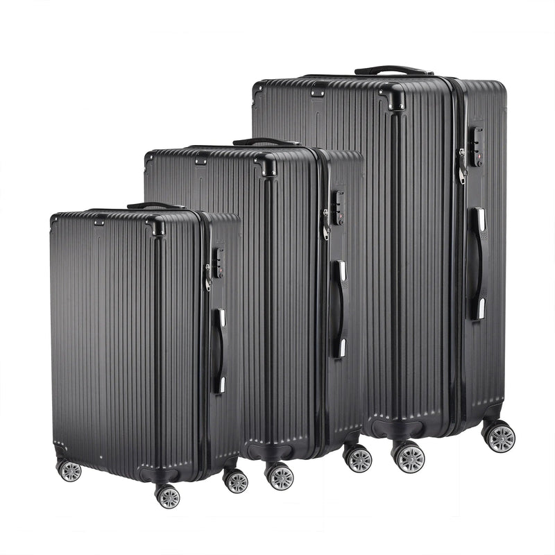 3-Teiliges Hartschalen-Kofferset – Zurich Explorer