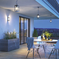 Alvoro - Schwarze Aluminium-Deckenhängeleuchte