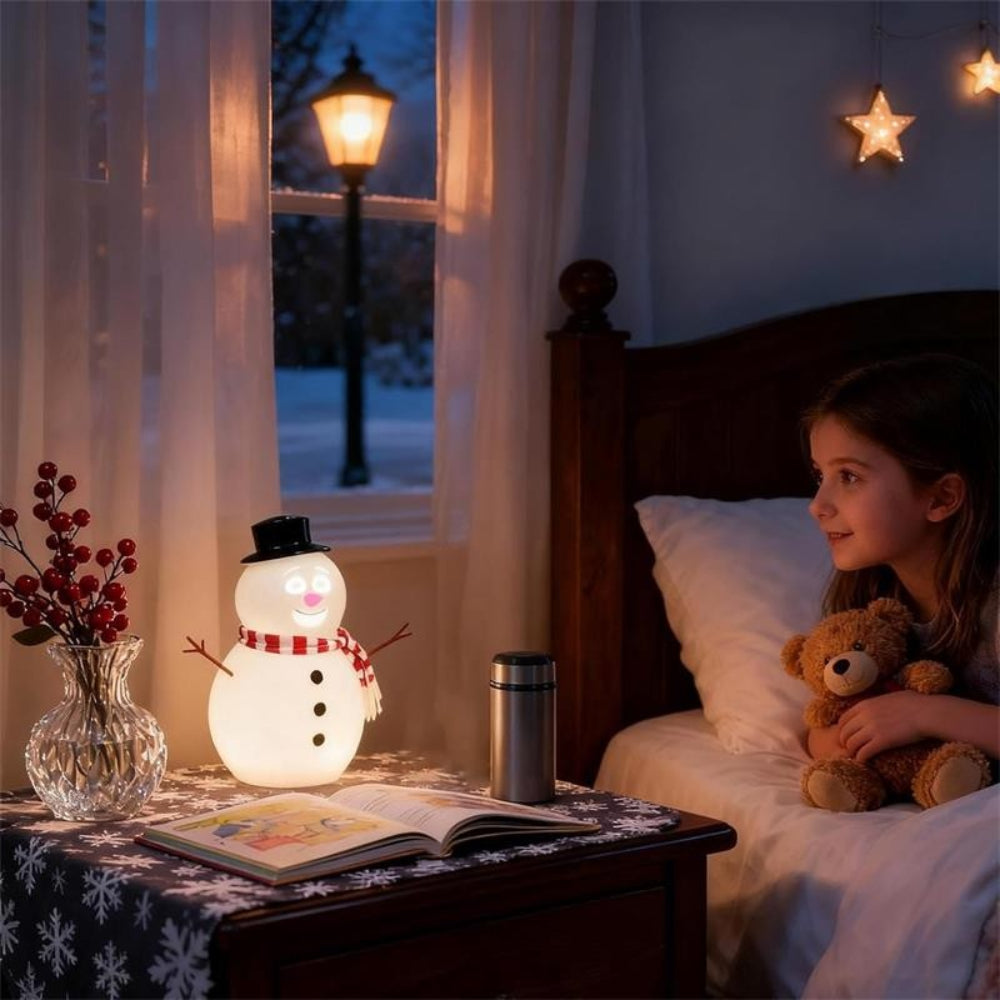 Animierter Schneemann Deko-Lichtprojektor, Geschenk & Display