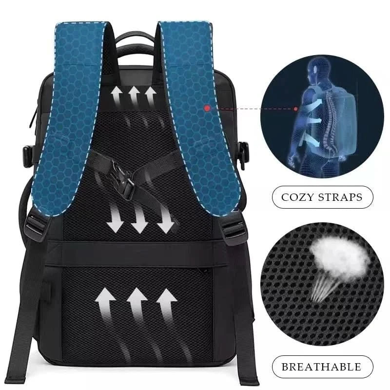 corlado | Ästhetischer Business-Rucksack mit großem Stauraum & Laptopfach