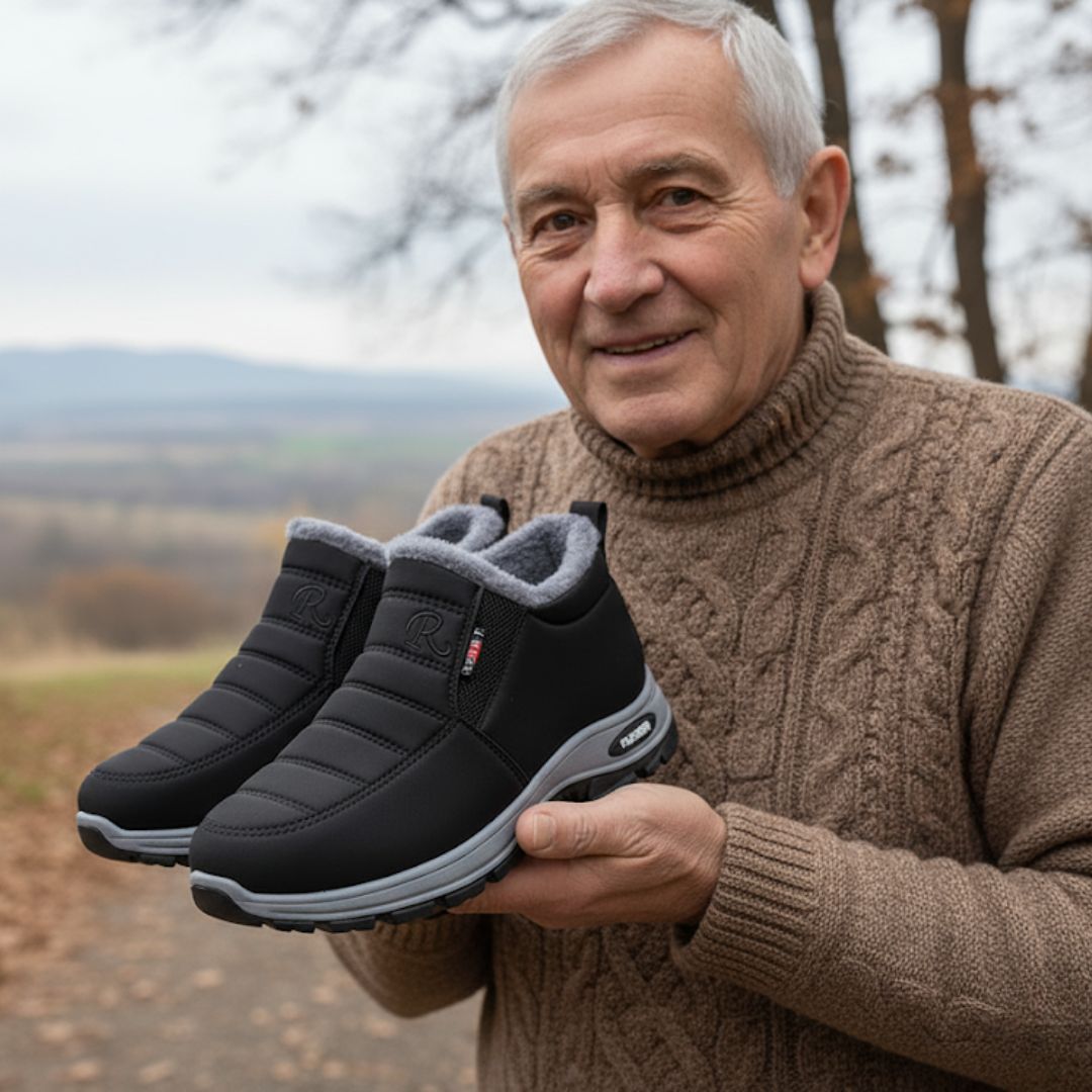 OrthoWinter - ergonomische, wasserdichte, isolierte Schuhe für Herbst und Winter