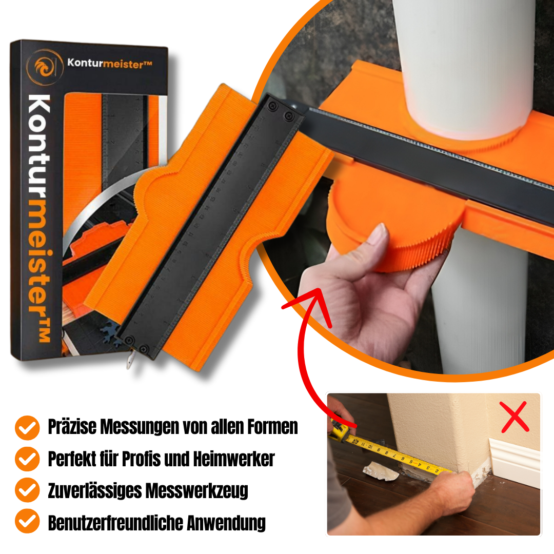 Konturmeister - So einfach war Ausmessen noch nie