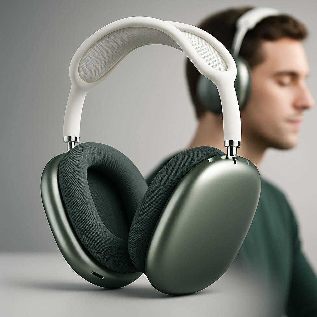 Over-Ear kabellose Kopfhörer, Noise Cancelling, komfortabel