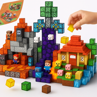Magnetische Bausteine Set, Lernspielzeug für Kinder
