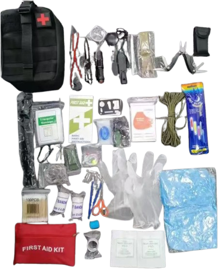 corlado | 38-in-1 Erste-Hilfe- und Überlebenstasche - SurvivalAid